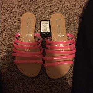 Kids Bebe sandals size 3,4, and 5